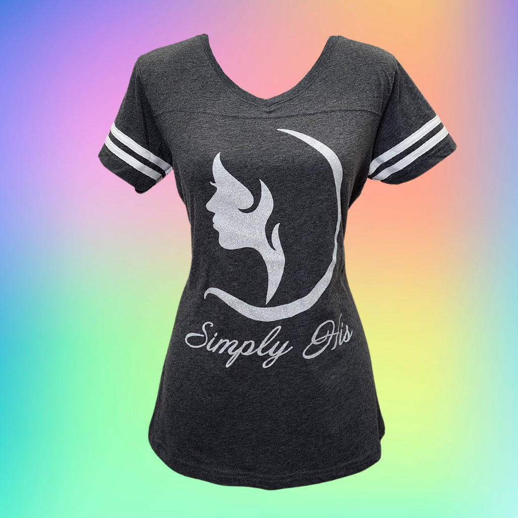 "Simply His" T-Shirts Original Black and White