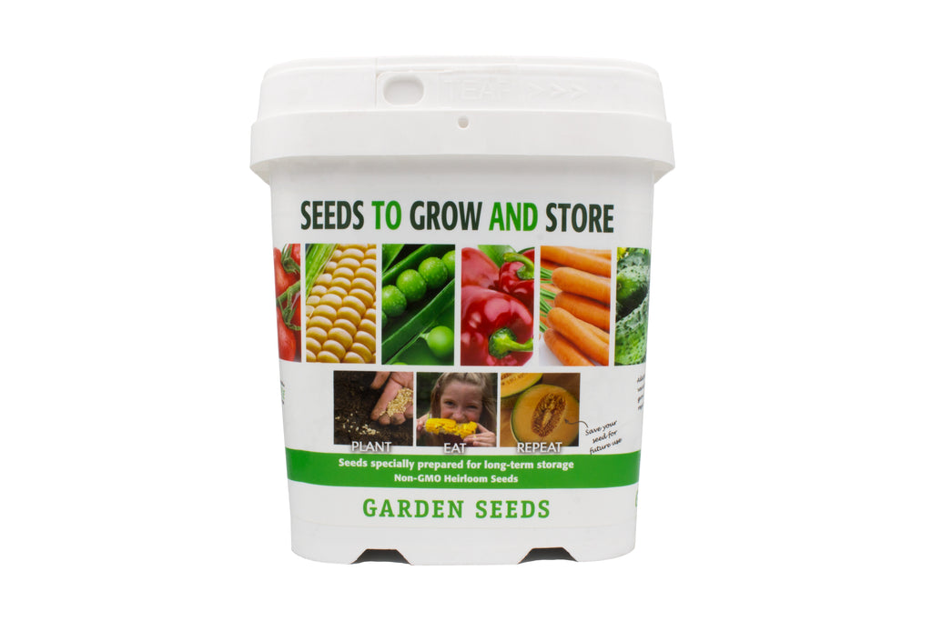 Mountain Valley Grow and Store Garden Seeds (21 Variety) Bucket