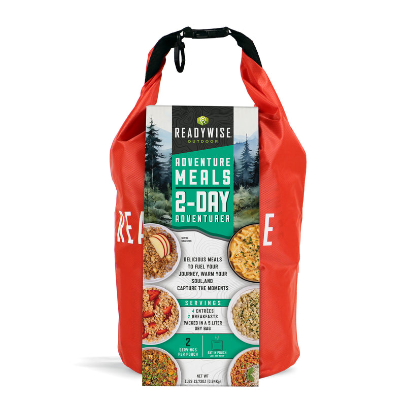 Outdoor 2-Day Adventure Meal Kit (Dry Bag)