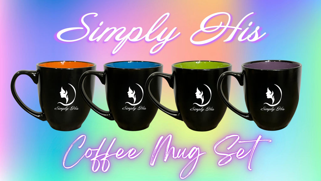 "Simply His" Coffee Mug Set