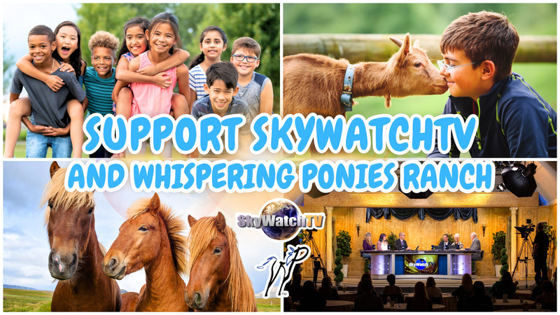 SkywatchTV and Whispering Ponies Ranch Donation