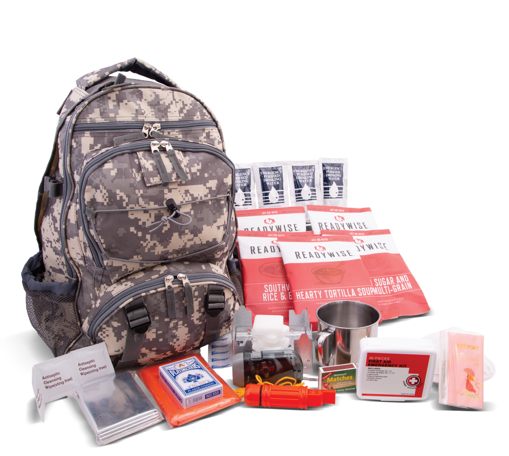 64 Piece Survival Backpack